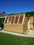 image: Rickman Potting Shed | Potting Shed + FREE stable door and factory fitted perspex