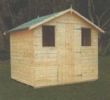 image: Special Apex | Special Apex has the door and windows set in the gable section sizes start from 6 x 4
