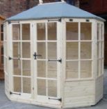 image: Special Offer Gazebo | Fully glazed eight pane door (s) N.B. FREE England & Wales mainland Delivery with this product