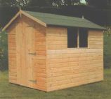 image: Standard  Apex | Standard Apex Range opening double windows as standard .Minimum 5ft 10 inches to Eaves, 12 Inch BZP Hinges And Matching (Pine) Floor And Roof. For More Detailed Information Click The Show Tab next To Product Specifications Below