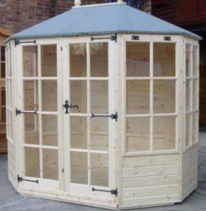 image: Special Offer Gazebo | Fully glazed eight pane door (s) N.B. FREE England & Wales mainland Delivery with this product