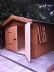 image: Log Cabin | 21mm cladding. 50mm x 50mm internal framing. Possible home office “easy assembly